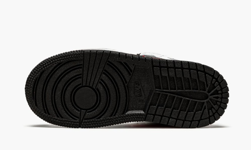 Nike Air Jordan 1 Mid TD 'Chile Red' Lasten Kengät Mustat Punainen Valkoinen | 632LQSEYP
