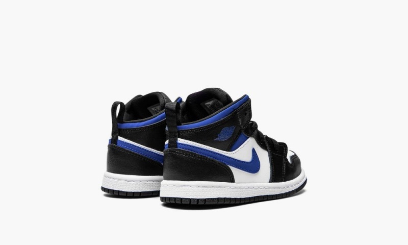 Nike Air Jordan 1 Mid TD 'Game Royal' Lasten Kengät Valkoinen Sininen Mustat | 057OQAKZT