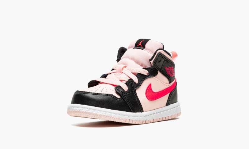 Nike Air Jordan 1 Mid (TD) Lasten Kengät Mustat | 973HNAYSF