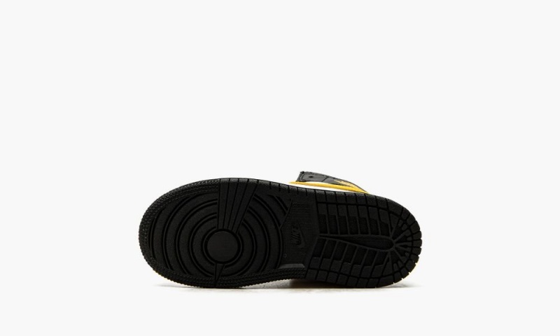 Nike Air Jordan 1 Mid (TD) 'Pollen' Lasten Kengät Valkoinen Mustat | 249XVKPYH