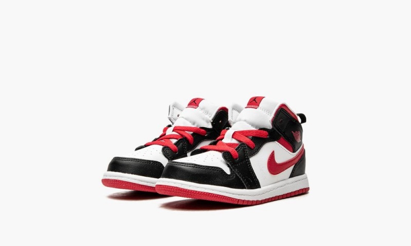 Nike Air Jordan 1 Mid TD 'Very Berry' Lasten Kengät Mustat Valkoinen | 952QZRWFE