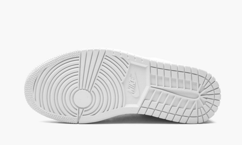 Nike Air Jordan 1 Mid 'Triple White' Naisten Kengät Valkoinen | 903IKCEDN