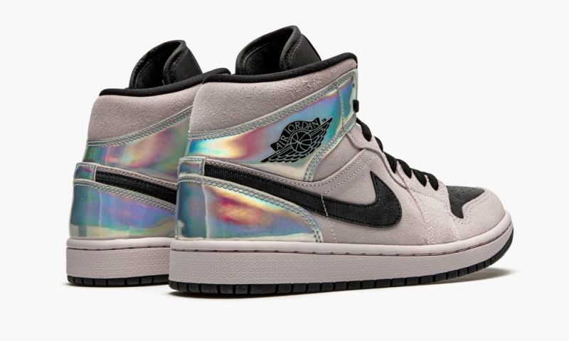 Nike Air Jordan 1 Mid W 'Iridescent' Naisten Kengät Pinkki Mustat Monivärinen | 541LGQRJF