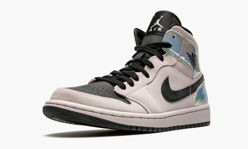 Nike Air Jordan 1 Mid W 'Iridescent' Naisten Kengät Pinkki Mustat Monivärinen | 541LGQRJF
