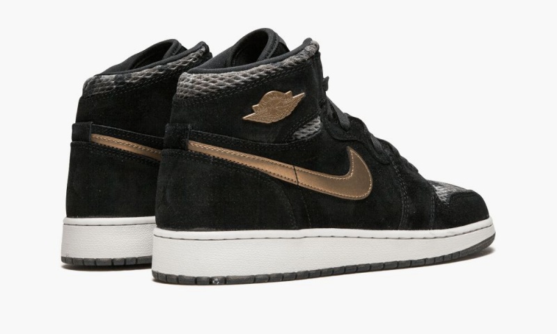 Nike Air Jordan 1 RET Hi Prem HC Lasten Kengät Mustat Vaaleanbeige | 721XBDIFG