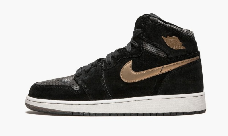 Nike Air Jordan 1 RET Hi Prem HC Lasten Kengät Mustat Vaaleanbeige | 721XBDIFG