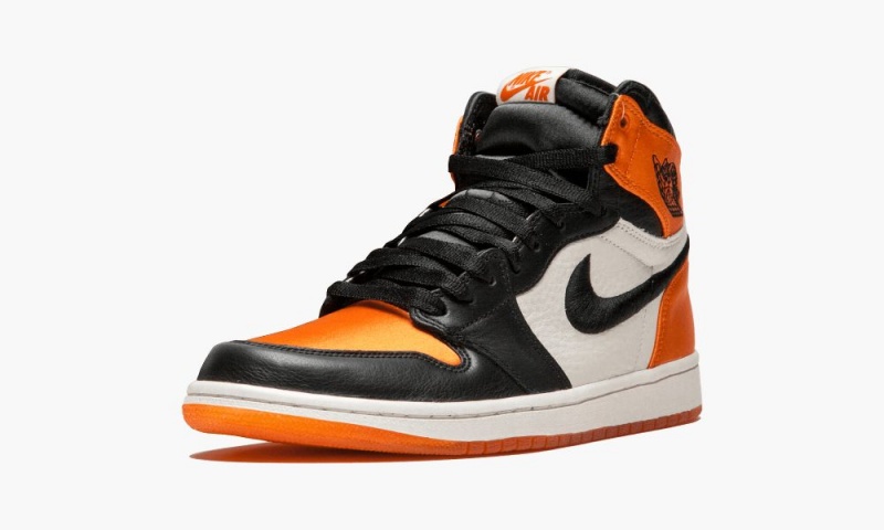 Nike Air Jordan 1 RE HI OG SL 'Satin Shattered Backboard' Naisten Kengät Mustat Oranssi | 612ZNJSOP