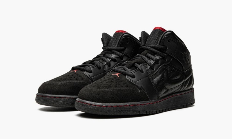 Nike Air Jordan 1 Retro 99 GS 'Bred Jordan 14' Lasten Kengät Mustat Punainen | 615CPEUNW
