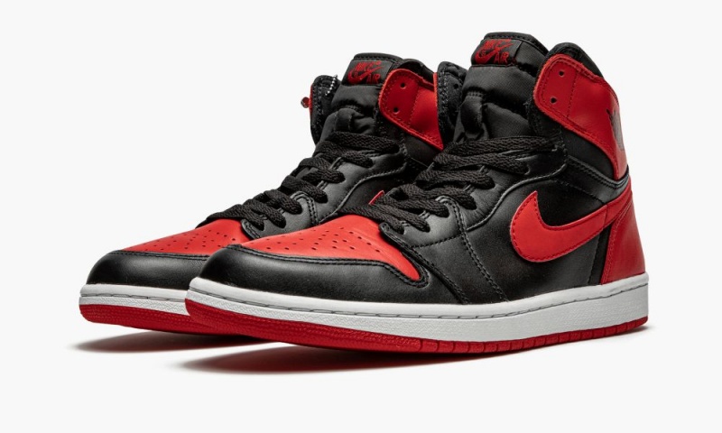 Nike Air Jordan 1 Retro 'BRED 01'' Miesten Kengät Mustat Punainen | 879QENPZA
