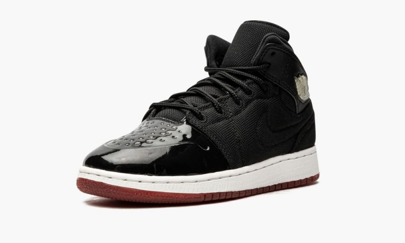 Nike Air Jordan 1 Retro GS 'Bred 11' Lasten Kengät Mustat Punainen Valkoinen | 968DXSCKP