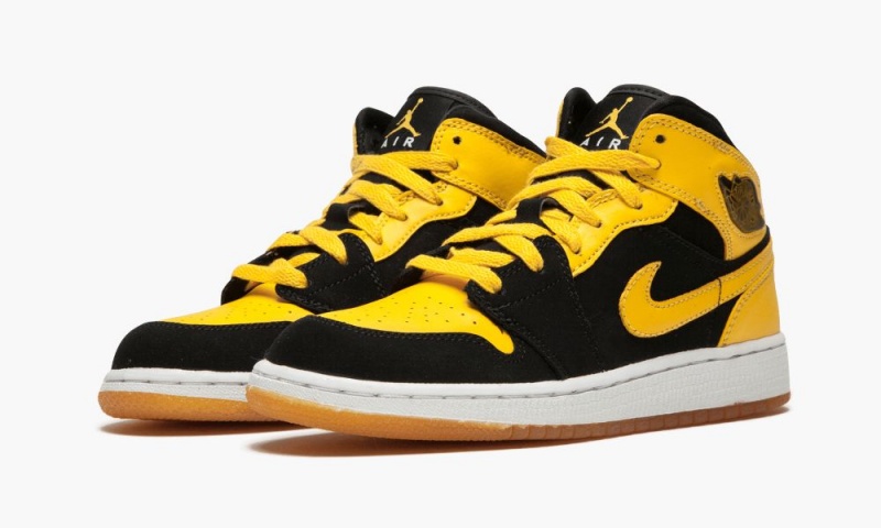 Nike Air Jordan 1 Retro GS 'New Love 2007' Lasten Kengät Mustat Valkoinen Keltainen | 031MBQVYU