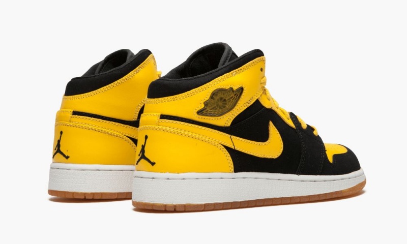 Nike Air Jordan 1 Retro GS 'New Love 2007' Lasten Kengät Mustat Valkoinen Keltainen | 031MBQVYU