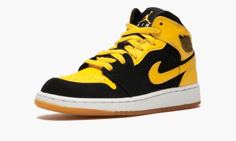 Nike Air Jordan 1 Retro GS 'New Love 2007' Lasten Kengät Mustat Valkoinen Keltainen | 031MBQVYU