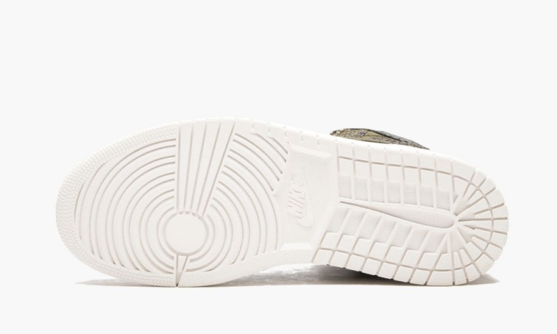 Nike Air Jordan 1 Retro Hi Pre 'Snakeskin' Naisten Kengät Oliivinvihreä Mustat | 492TLHZYD