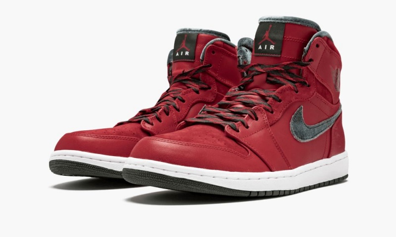Nike Air Jordan 1 Retro Hi Premier 'Red Gucci' Miesten Kengät Punainen Valkoinen | 701TGUKBM