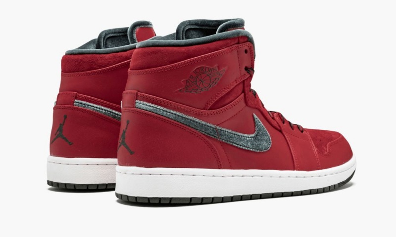 Nike Air Jordan 1 Retro Hi Premier 'Red Gucci' Miesten Kengät Punainen Valkoinen | 701TGUKBM