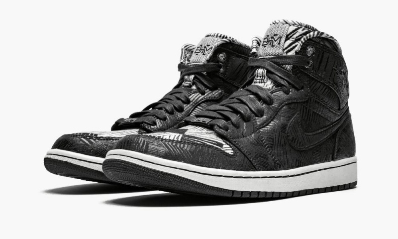 Nike Air Jordan 1 Retro High 'Black History Month' Miesten Kengät Mustat Valkoinen | 518JUCVBM