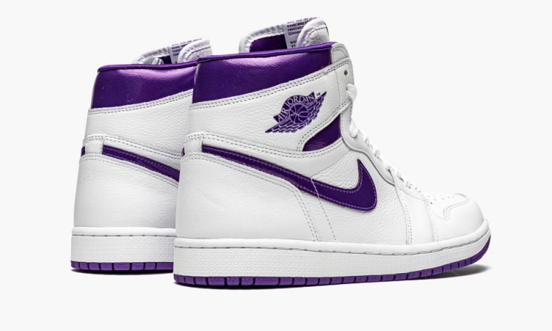 Nike Air Jordan 1 Retro High 'Court Purple' Naisten Kengät Valkoinen Violetit | 698GPIEWH