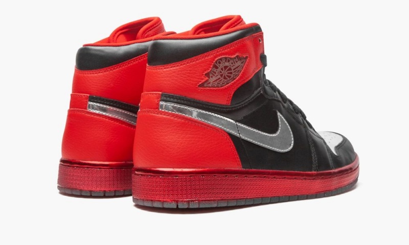 Nike Air Jordan 1 Retro High 'Legend of the Summer - Black/Nahkaiset' Miesten Kengät Mustat Punainen | 732ILUWRK