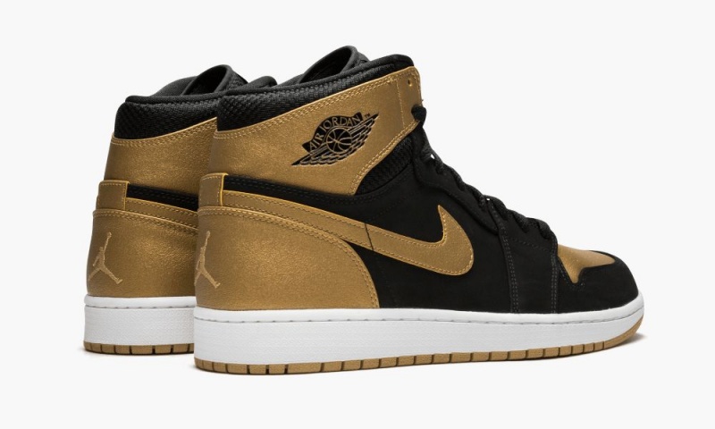 Nike Air Jordan 1 Retro High 'Melo' Miesten Kengät Mustat Metal Kultaiset Valkoinen | 378ADYJOR