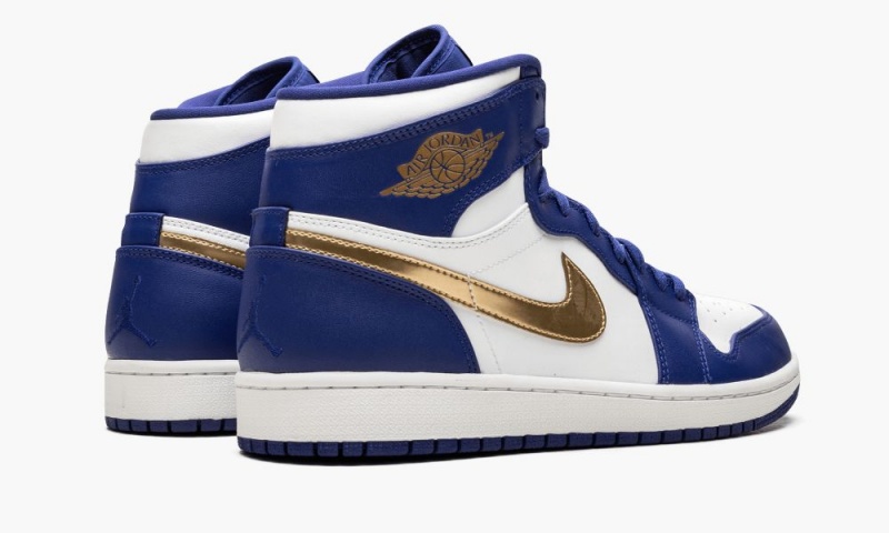Nike Air Jordan 1 Retro High Miesten Kengät Valkoinen Sininen | 280JEHYNZ