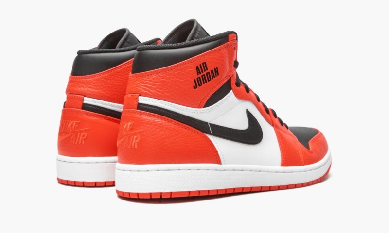 Nike Air Jordan 1 Retro High Miesten Kengät Oranssi Mustat | 709BOLRMX