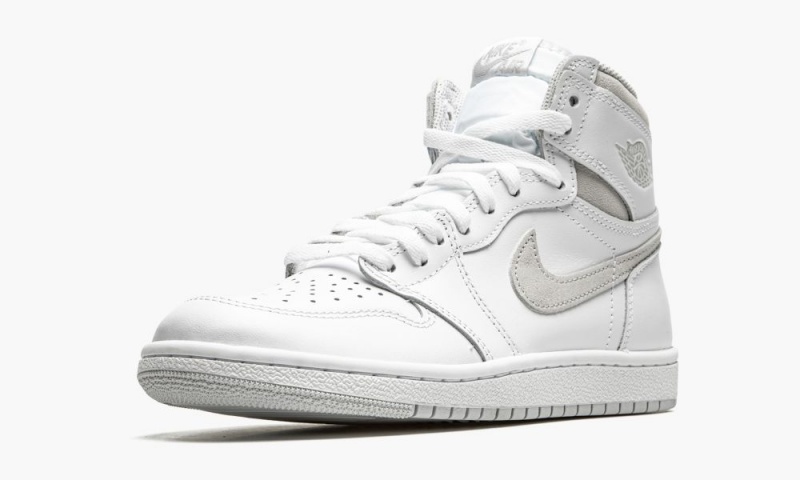 Nike Air Jordan 1 Retro High 'Neutraalit Grey' Miesten Kengät Valkoinen Harmaat | 173XEVZSA