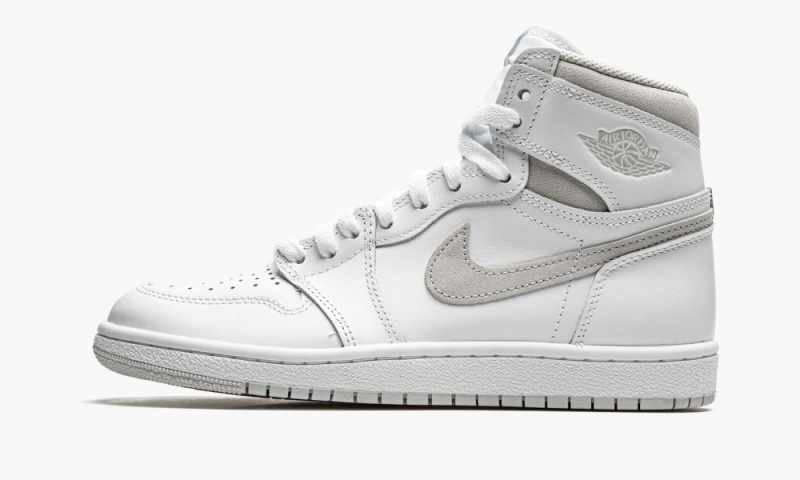 Nike Air Jordan 1 Retro High \'Neutraalit Grey\' Miesten Kengät Valkoinen Harmaat | 173XEVZSA