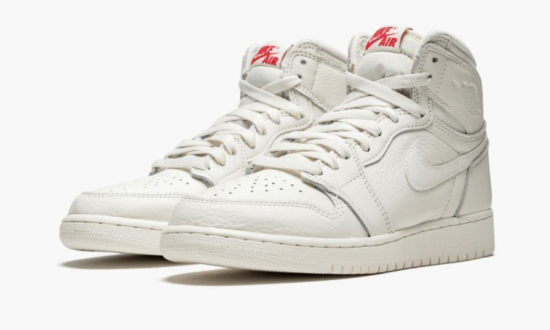 Nike Air Jordan 1 Retro High OG BG Lasten Kengät Punainen Valkoinen | 748JVMHSP
