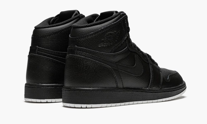 Nike Air Jordan 1 Retro High OG BG Lasten Kengät Mustat Valkoinen | 306PFAXVO