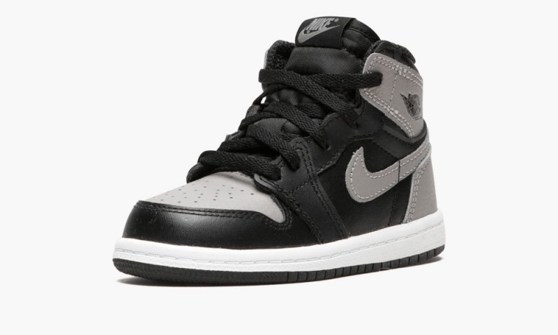 Nike Air Jordan 1 Retro High OG BT 'Shadow' Lasten Kengät Mustat Harmaat Valkoinen | 197QUEGYI