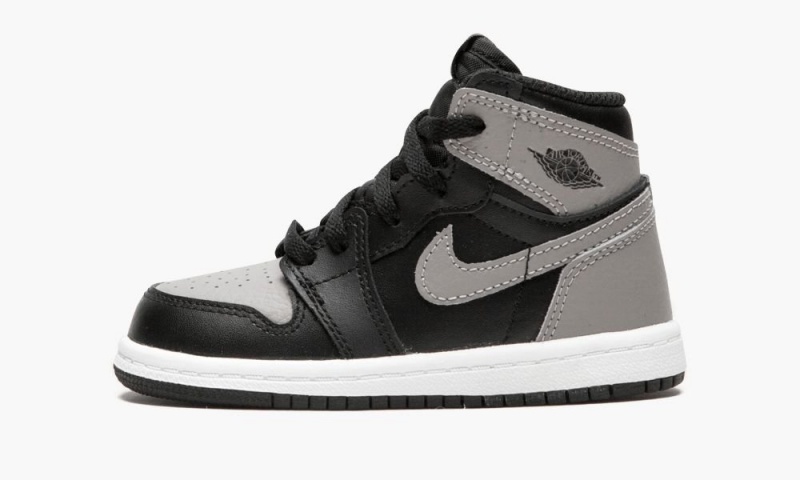 Nike Air Jordan 1 Retro High OG BT \'Shadow\' Lasten Kengät Mustat Harmaat Valkoinen | 197QUEGYI