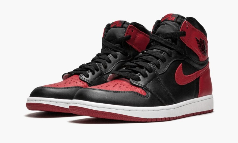 Nike Air Jordan 1 Retro High OG 'Banned / Bred' Miesten Kengät Mustat Punainen | 817ETGKNR