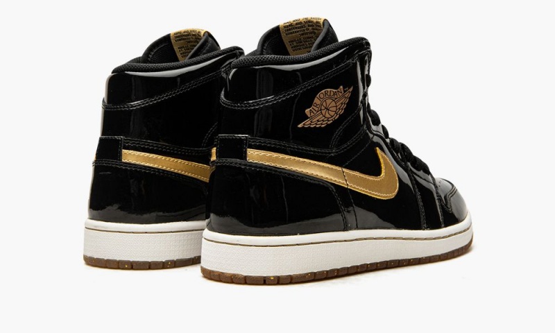 Nike Air Jordan 1 Retro High OG 'Black/Metallic Gold' Miesten Kengät Mustat Metal Kultaiset Valkoinen | 264XFIOVY