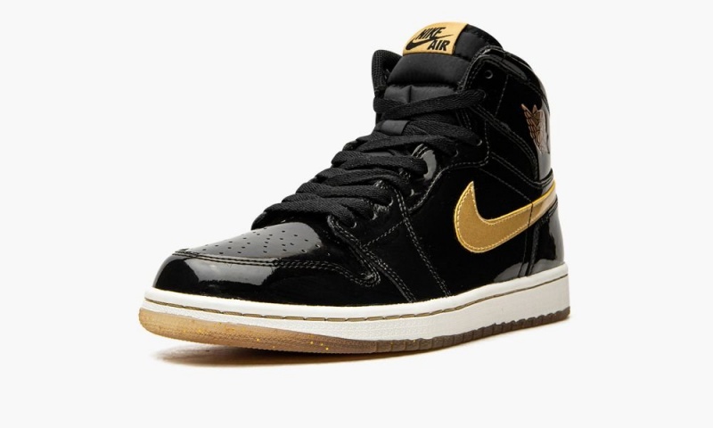 Nike Air Jordan 1 Retro High OG 'Black/Metallic Gold' Miesten Kengät Mustat Metal Kultaiset Valkoinen | 264XFIOVY