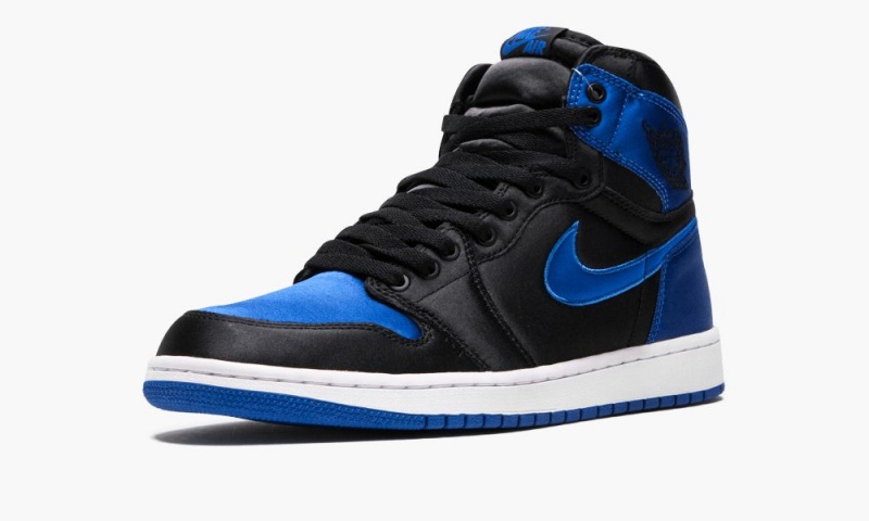 Nike Air Jordan 1 Retro High OG EP 'Satin' Miesten Kengät Mustat Kuninkaallinen Sininen Valkoinen | 267CSVOIL