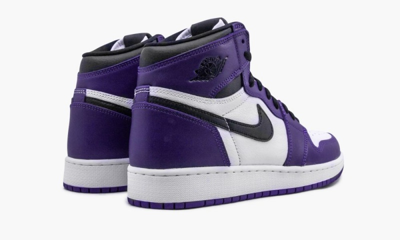 Nike Air Jordan 1 Retro High OG GS 'Court Purple 2.0' Lasten Kengät Violetit Mustat Valkoinen | 475PLDJCT