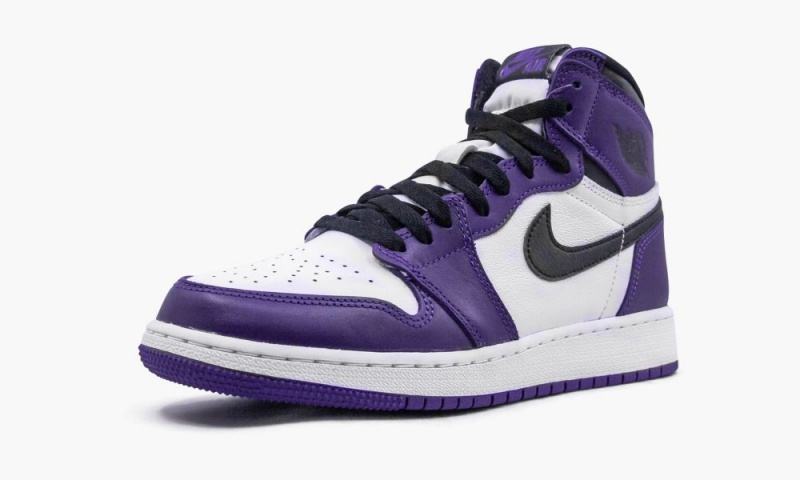 Nike Air Jordan 1 Retro High OG GS 'Court Purple 2.0' Lasten Kengät Violetit Mustat Valkoinen | 475PLDJCT