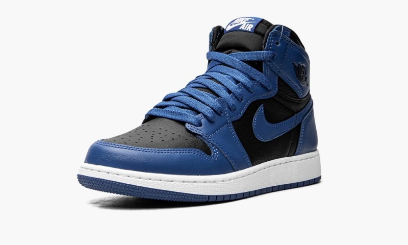 Nike Air Jordan 1 Retro High OG GS 'Dark Marina Blue' Lasten Kengät Tummansininen Mustat Valkoinen | 269RTLNEM