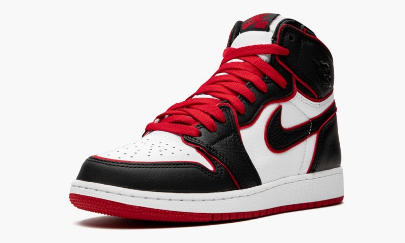 Nike Air Jordan 1 Retro High OG GS 'Meant to Fly' Lasten Kengät Mustat Punainen Valkoinen | 915JGDBWX