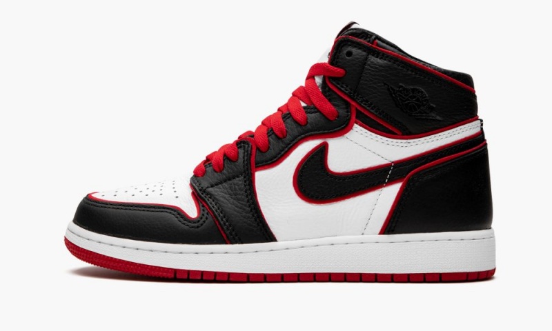 Nike Air Jordan 1 Retro High OG GS \'Meant to Fly\' Lasten Kengät Mustat Punainen Valkoinen | 915JGDBWX