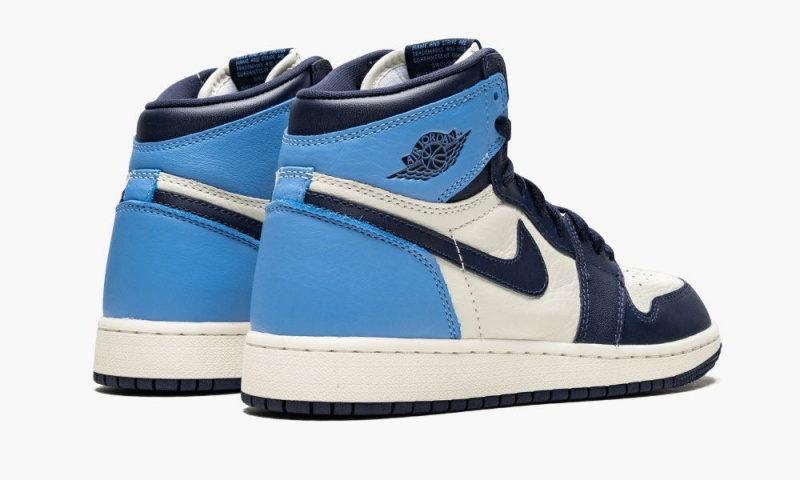 Nike Air Jordan 1 Retro High OG GS 'Obsidian/University Blue' Lasten Kengät Obsidian Sininen | 297CFRNKW