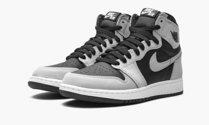 Nike Air Jordan 1 Retro High OG GS 'Shadow 2.0' Lasten Kengät Mustat Vaaleanharmaat Valkoinen | 971PGAVYE