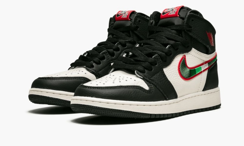 Nike Air Jordan 1 Retro High OG GS 'Sports Illustrated / A Star Is Born' Lasten Kengät Mustat Punainen Valkoinen | 314BGPWQV
