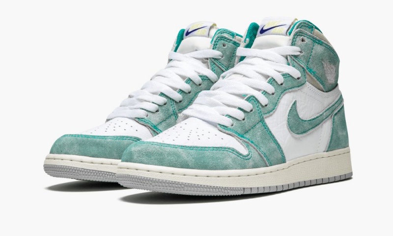 Nike Air Jordan 1 Retro High OG GS 'Turbo Green' Lasten Kengät Vihreä Valkoinen | 679GOWHSX