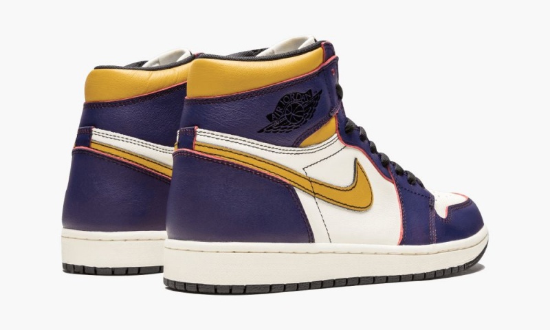 Nike Air Jordan 1 Retro High OG 'LA to Chicago' Miesten Kengät Violetit Kultaiset | 081KFULOA