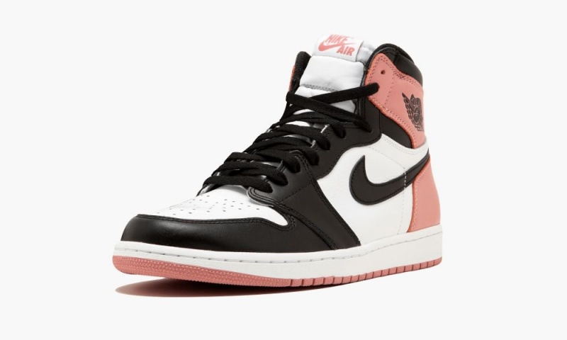 Nike Air Jordan 1 Retro High OG NRG 'RUST PINK' Miesten Kengät Valkoinen Mustat Punainen Pinkki | 394MLDPZH