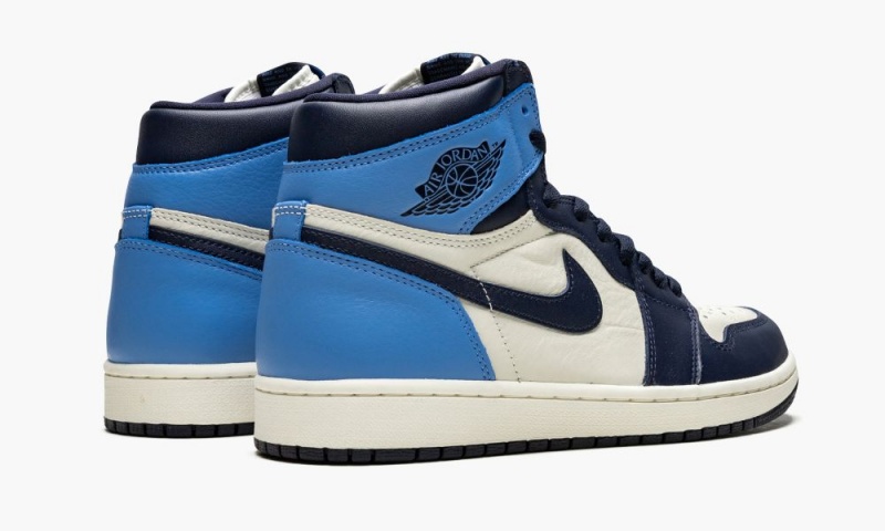 Nike Air Jordan 1 Retro High OG 'Obsidian/University Blue' Miesten Kengät Obsidian Sininen | 673NVOEZL