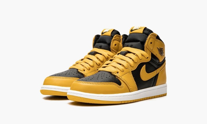 Nike Air Jordan 1 Retro High OG PS 'Pollen' Lasten Kengät Mustat Valkoinen Keltainen | 120BXIJYL