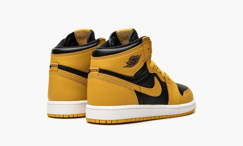 Nike Air Jordan 1 Retro High OG PS 'Pollen' Lasten Kengät Mustat Valkoinen Keltainen | 120BXIJYL
